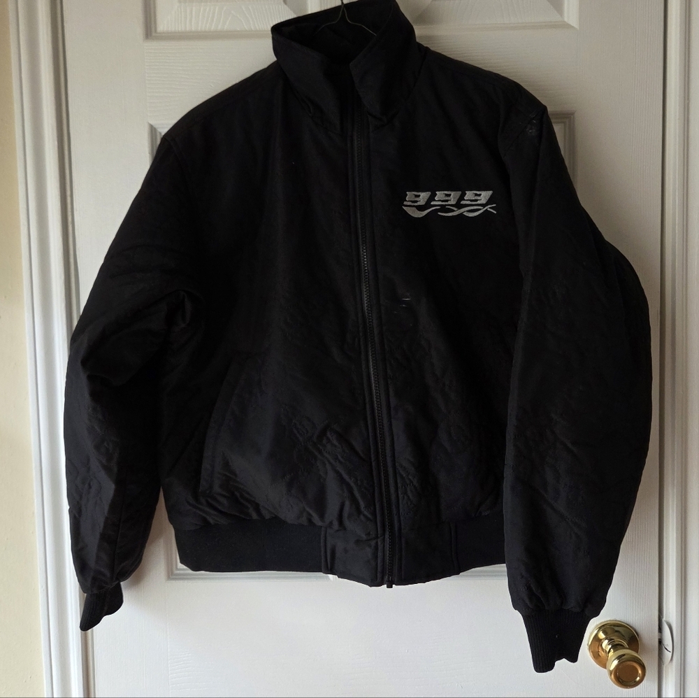 Juice WRLD Custom Quilted Jacket Black Small 999 NWT Rapper Music juicewrld999 - Picture 10 of 12